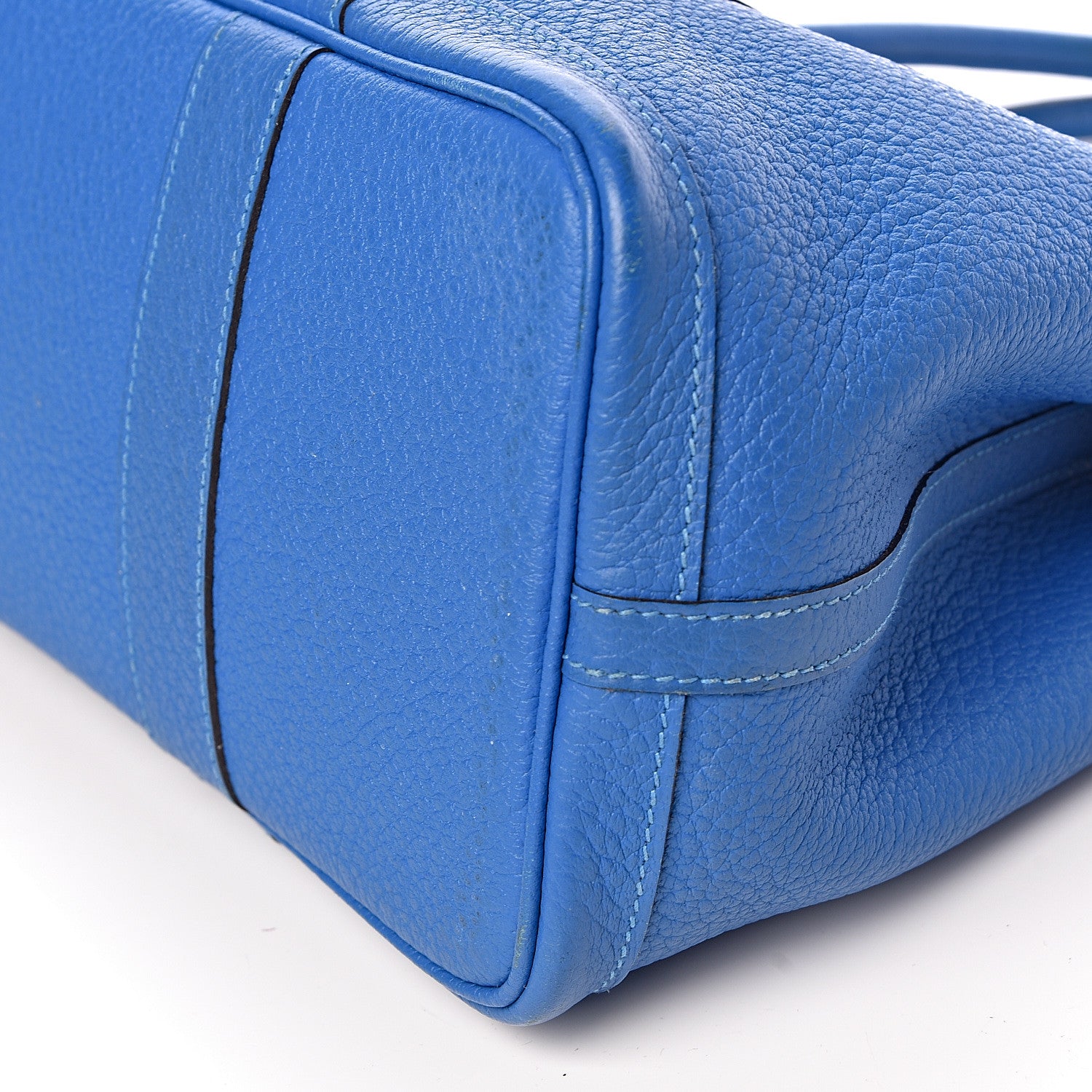Hermes Vache Country Garden Party 30 TPM Bleu Hydra 9 of 14