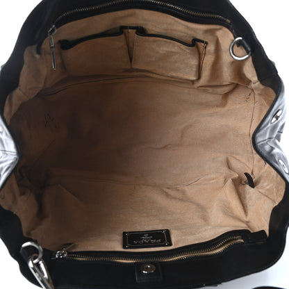 Prada Soft Calf Satchel Black 4 of 11
