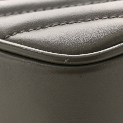 Saint Laurent Calfskin Matelasse Monogram Lou Camera Bag Storm 11 of 12