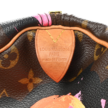 Louis Vuitton Monogram Roses Keepall 50 6 of 10
