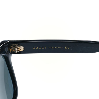 Gucci Acetate Square Frame Sunglasses GG0034SN Black 5 of 7