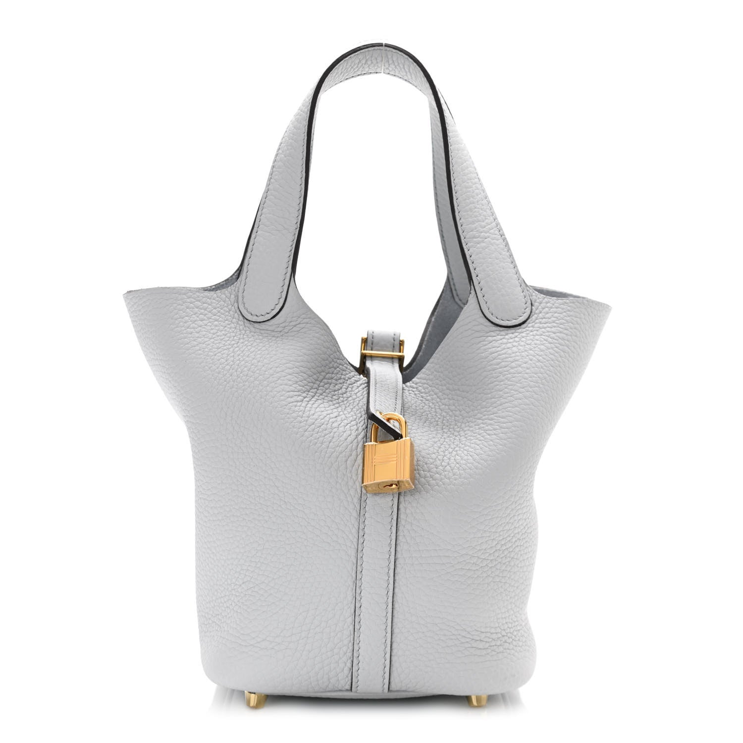 Hermes Taurillon Clemence Picotin Lock 18 PM Bleu Pale 1 of 9