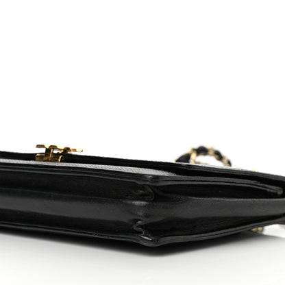 Chanel Caviar CC Wallet On Chain WOC Black 10 of 10
