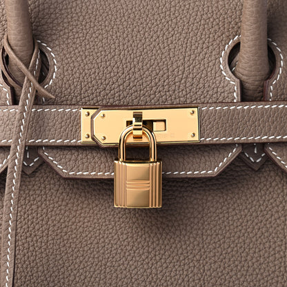 Hermes Togo Birkin 30 Etoupe 8 of 11