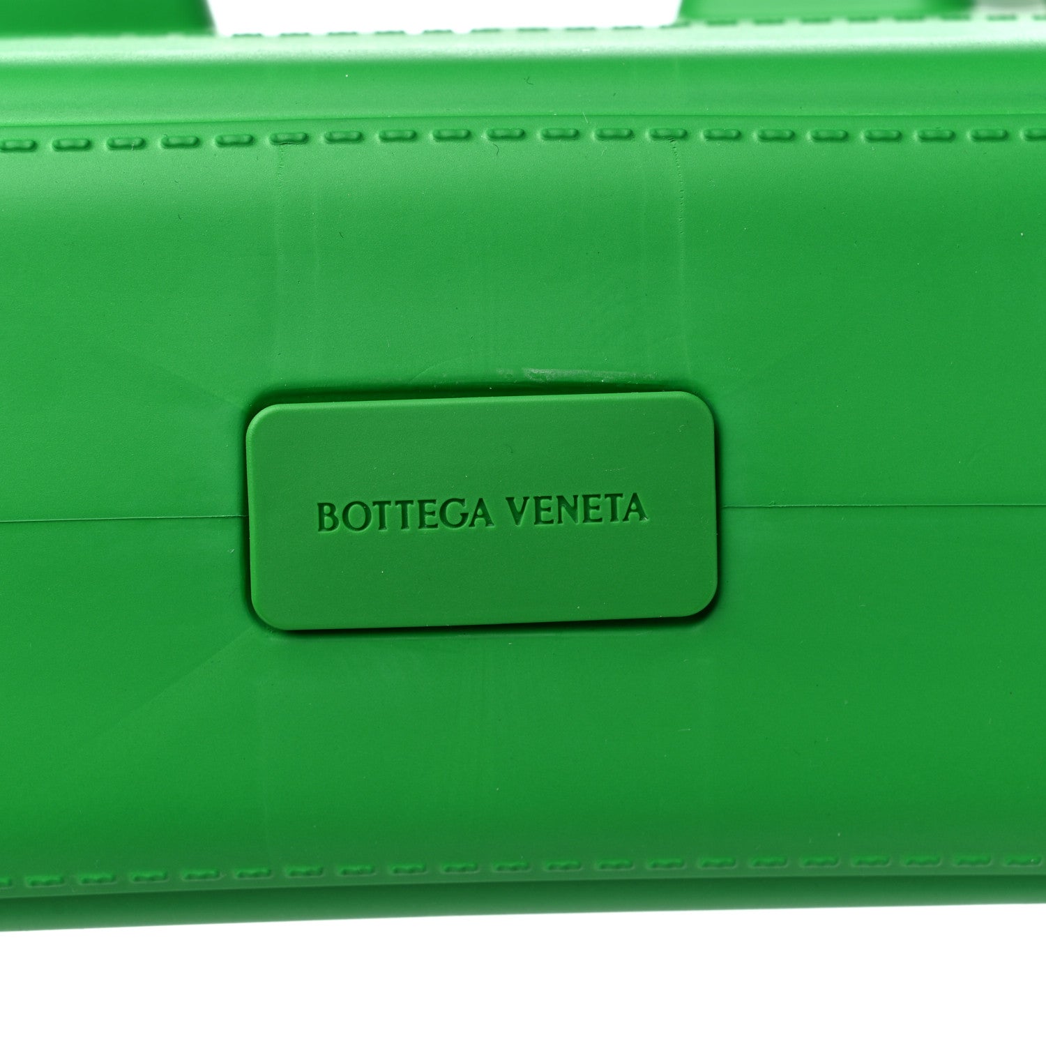 Bottega Veneta Rubber Maxi Intrecciato Mini Arco Grass 9 of 10