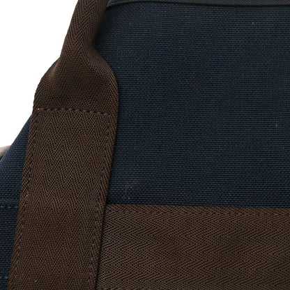Hermes Toile Sac De Pansage Groom Bleu Navy Feu 16 of 18
