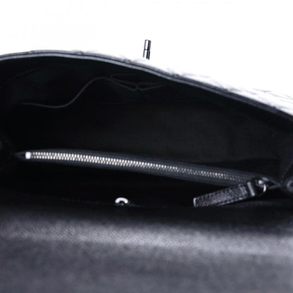Chanel Caviar Quilted Small Coco Handle Flap So Black 5 of 10
