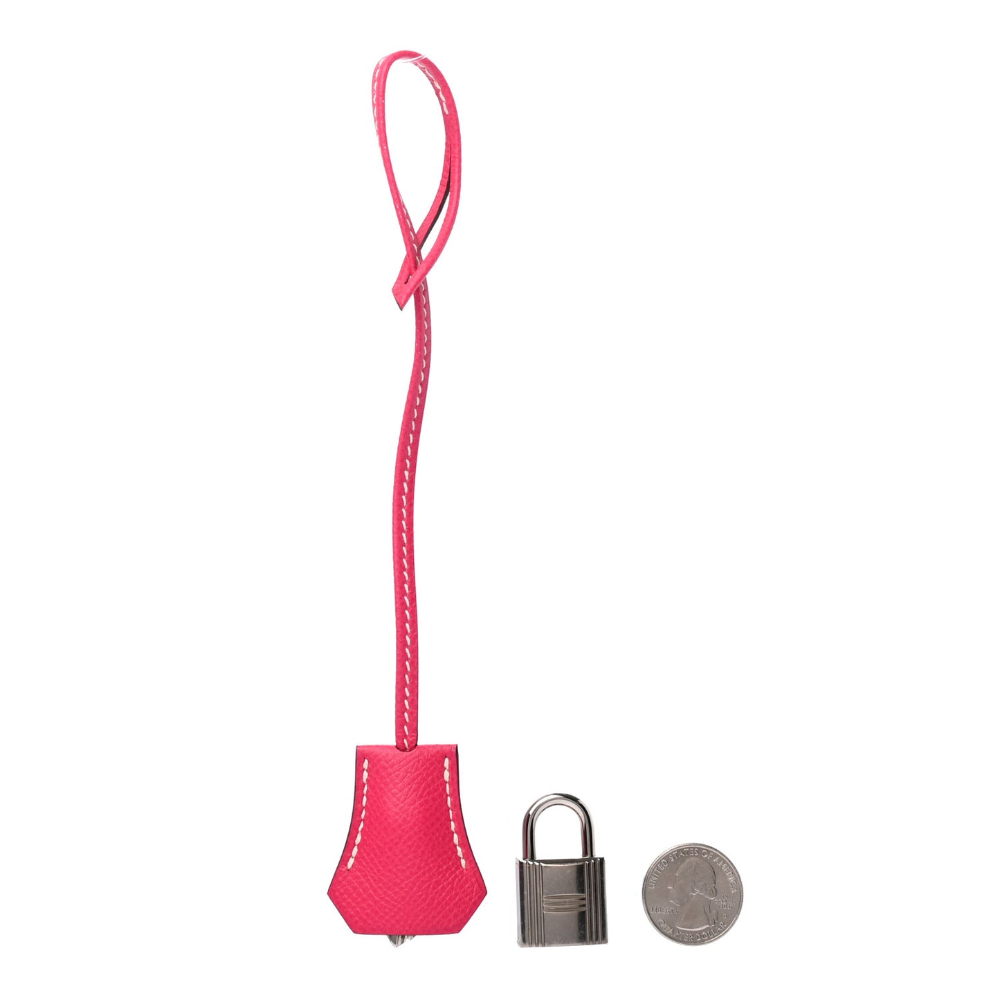 Epsom Lock and Key Clochette Set Rose Tyrien