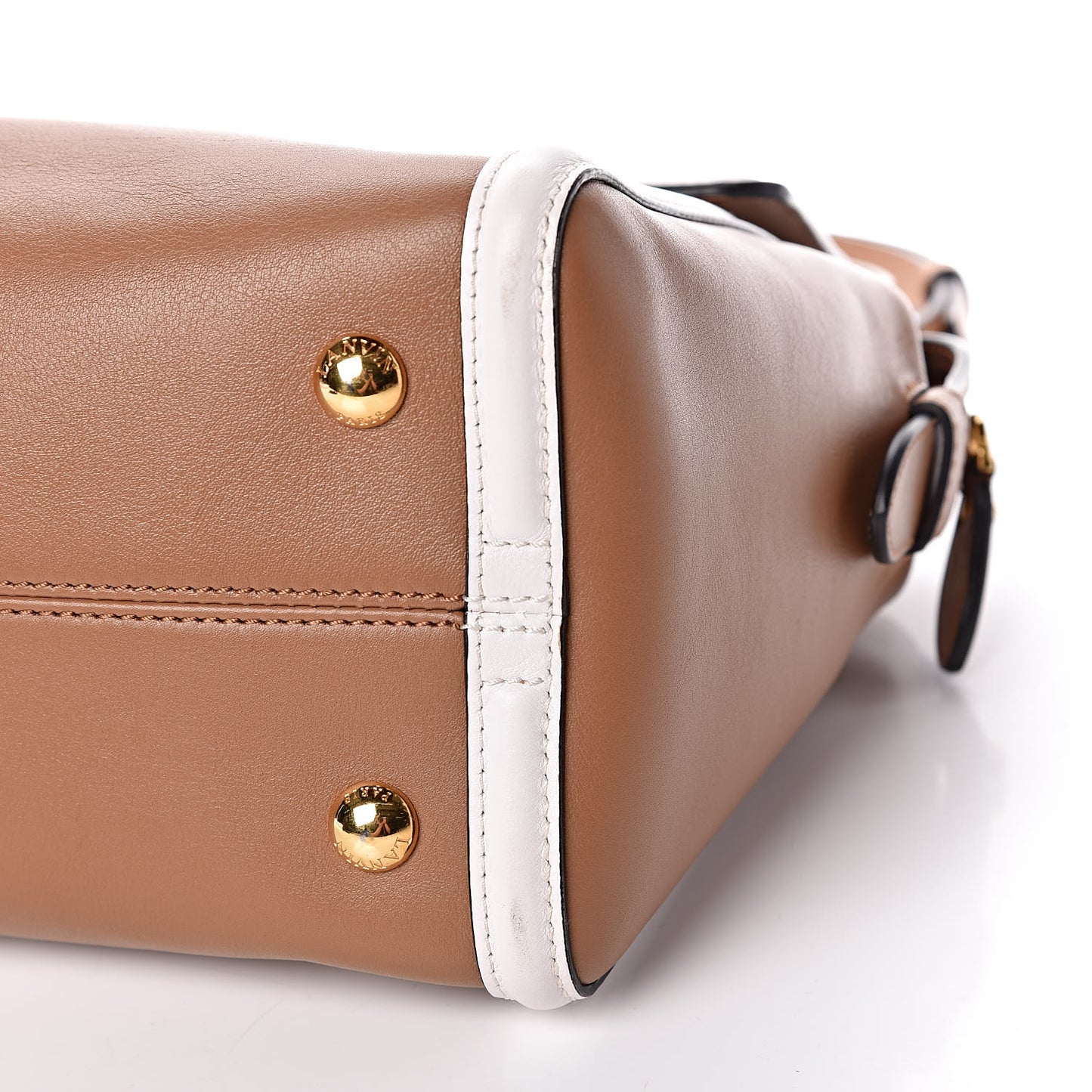 Calfskin Small Jiji Top Handle Camel