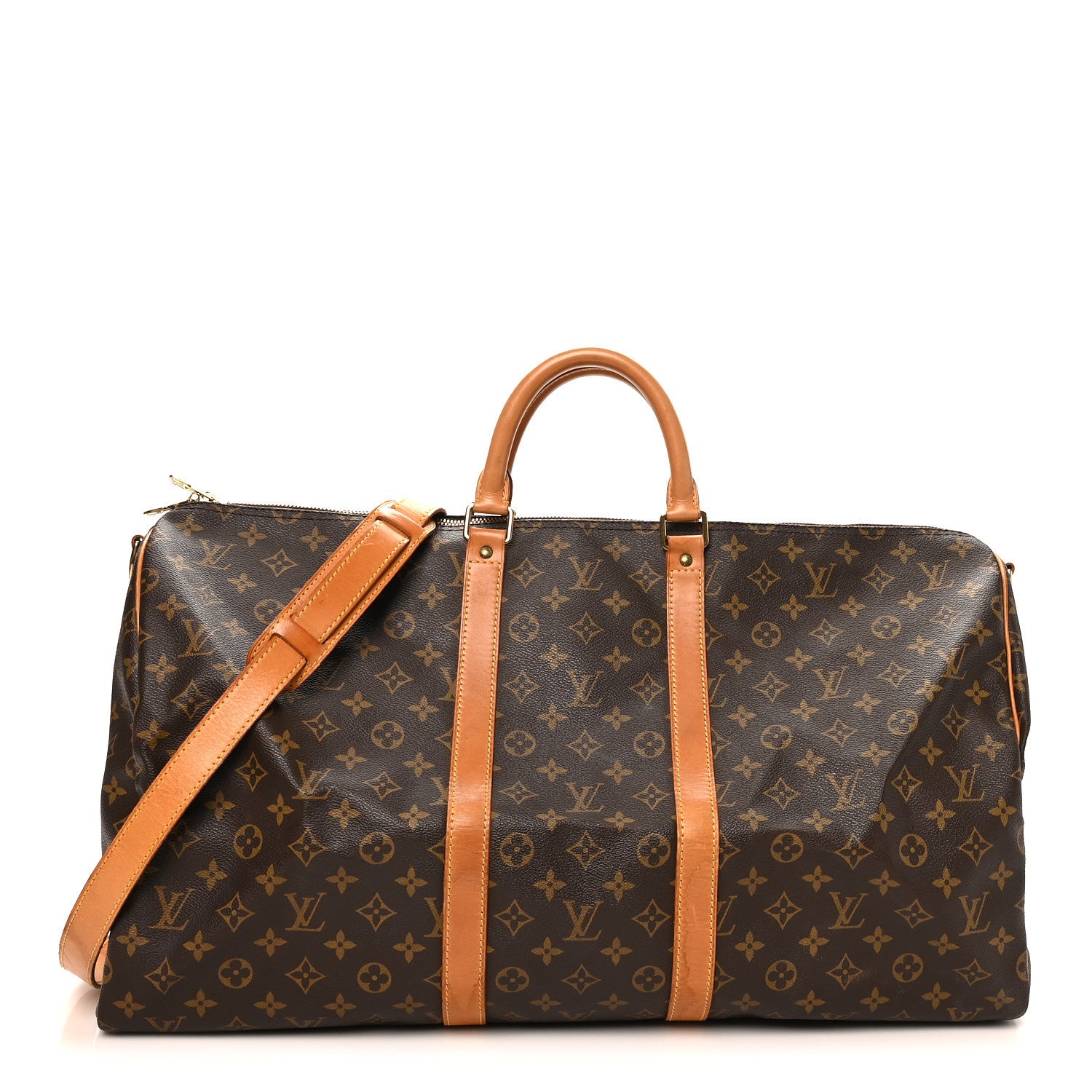 Louis Vuitton Monogram Keepall Bandouliere 55 1 of 10
