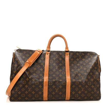 Louis Vuitton Monogram Keepall Bandouliere 55 1 of 10