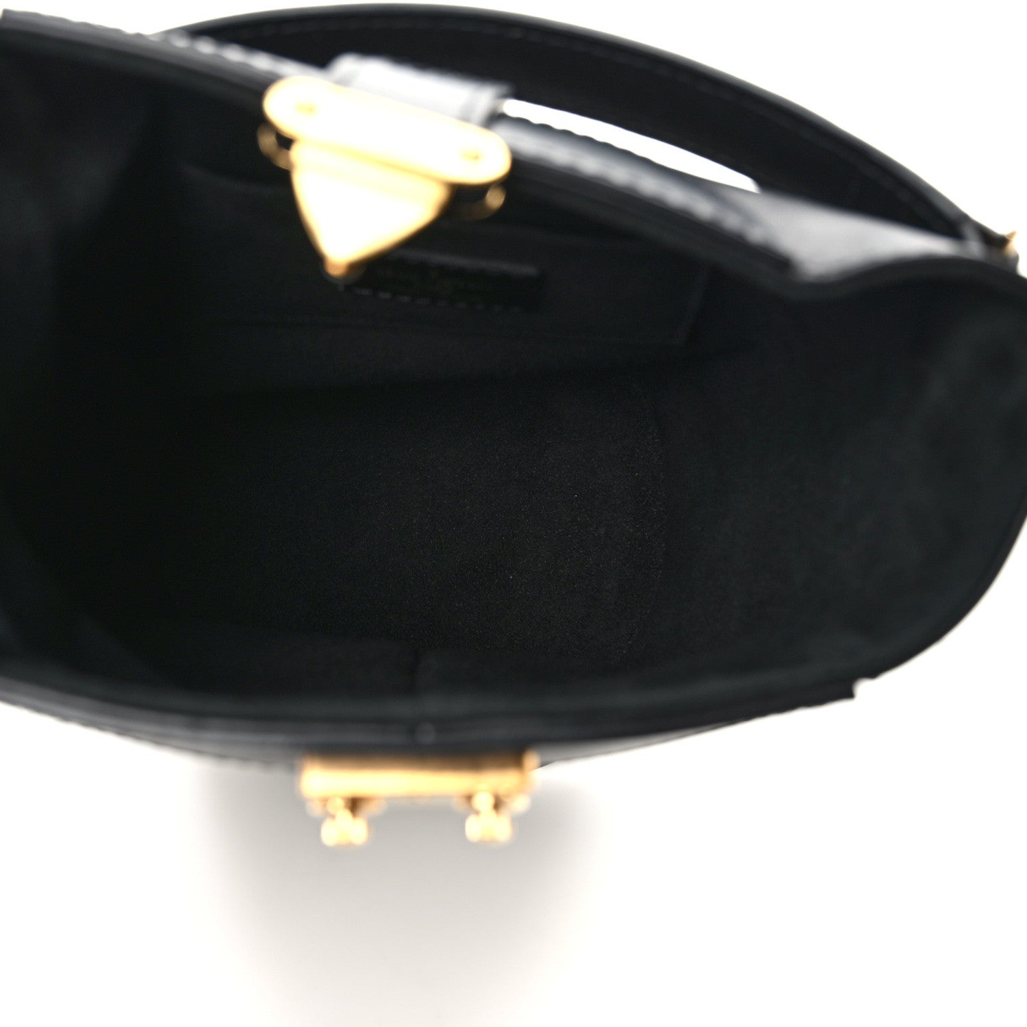 Louis Vuitton Calfskin Duffle Bag Black 5 of 8