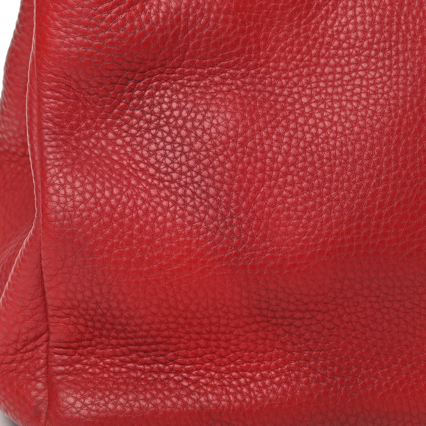 Vitello Daino Tote Rosso