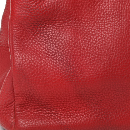 Prada Vitello Daino Tote Rosso 18 of 19