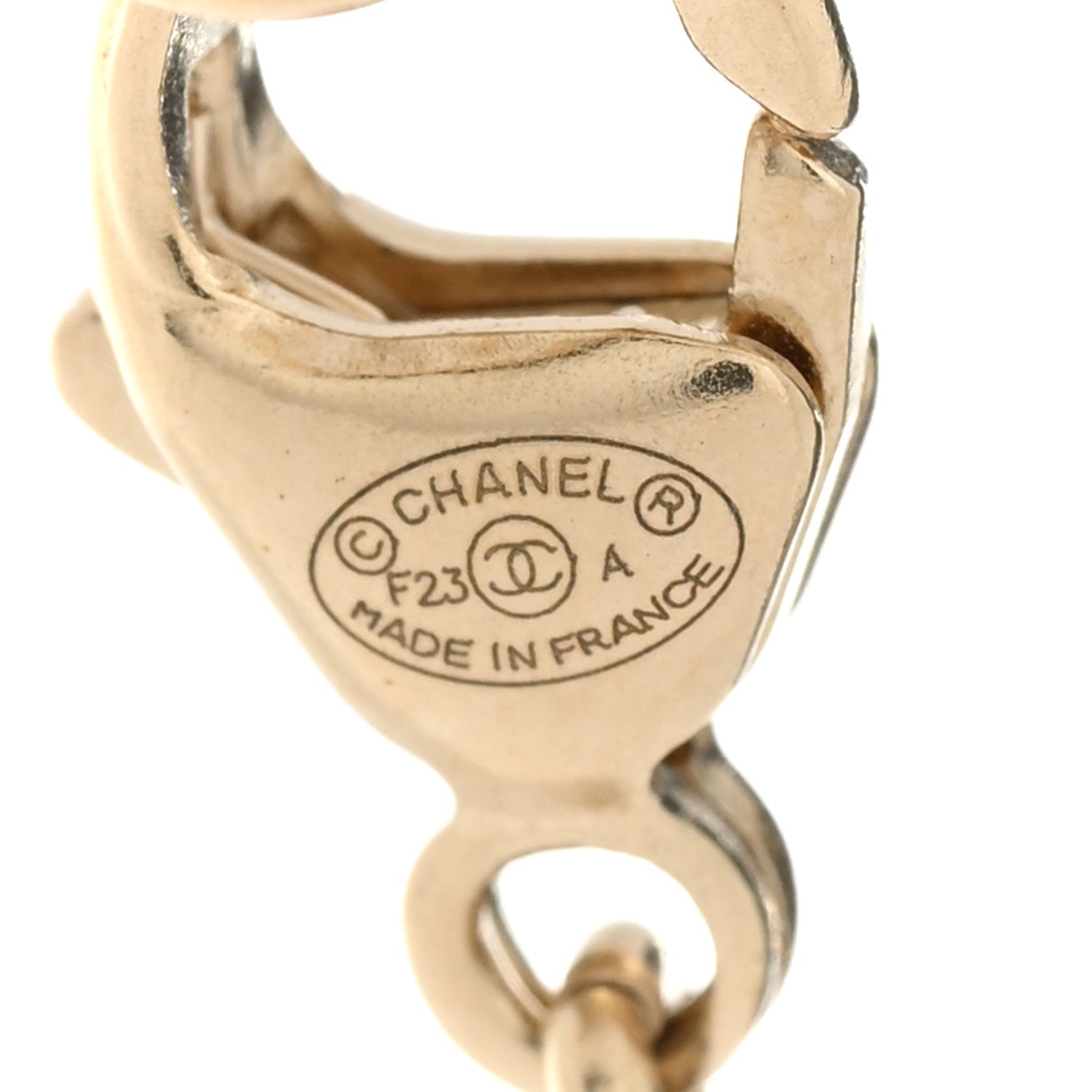 Chanel Pearl Crystal CC Star Necklace Gold 6 of 6