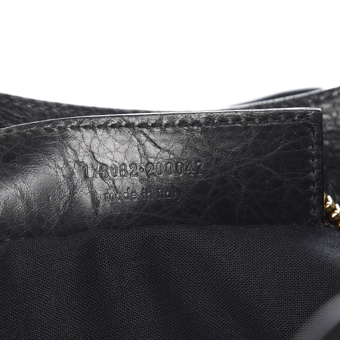 Agneau Giant 21 Gold Hardware Part Time Black