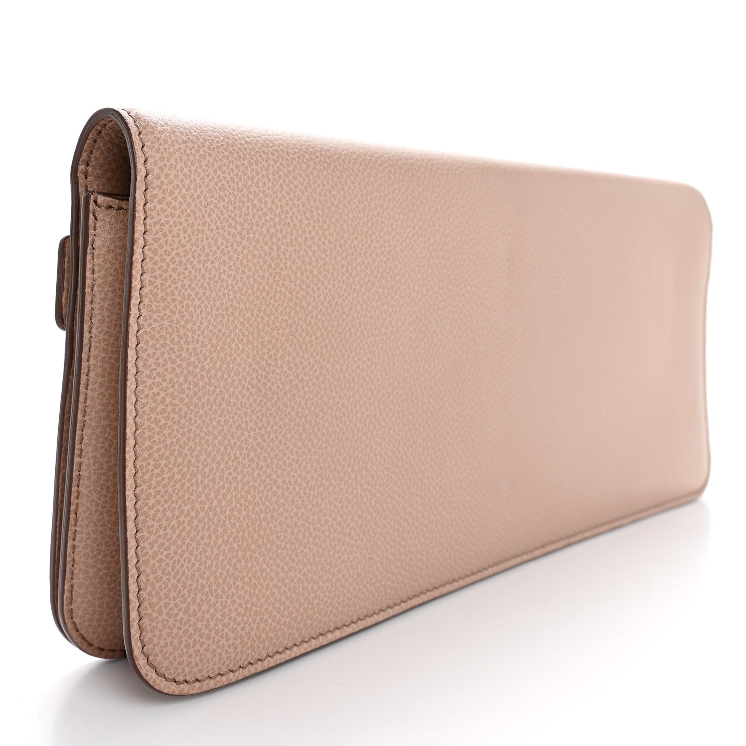 Tom Ford Grained Calfskin Jennifer Clutch Beige 3 of 7