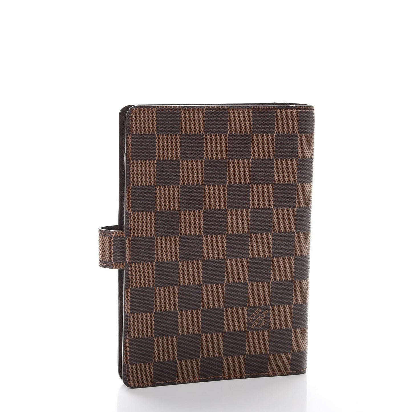Damier Ebene Medium Ring Agenda Cover