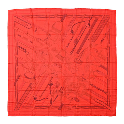 Hermes Silk Concours D'Etriers Scarf Shawl 140 1 of 4