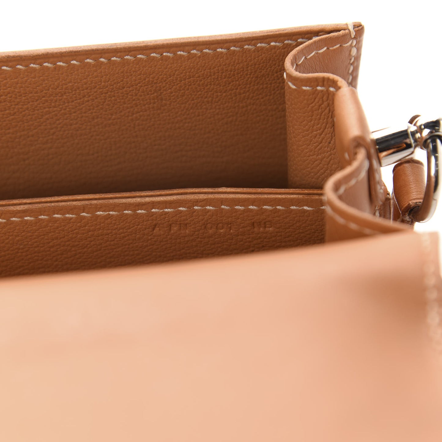 Veau Butler Mini Sac Roulis Sable