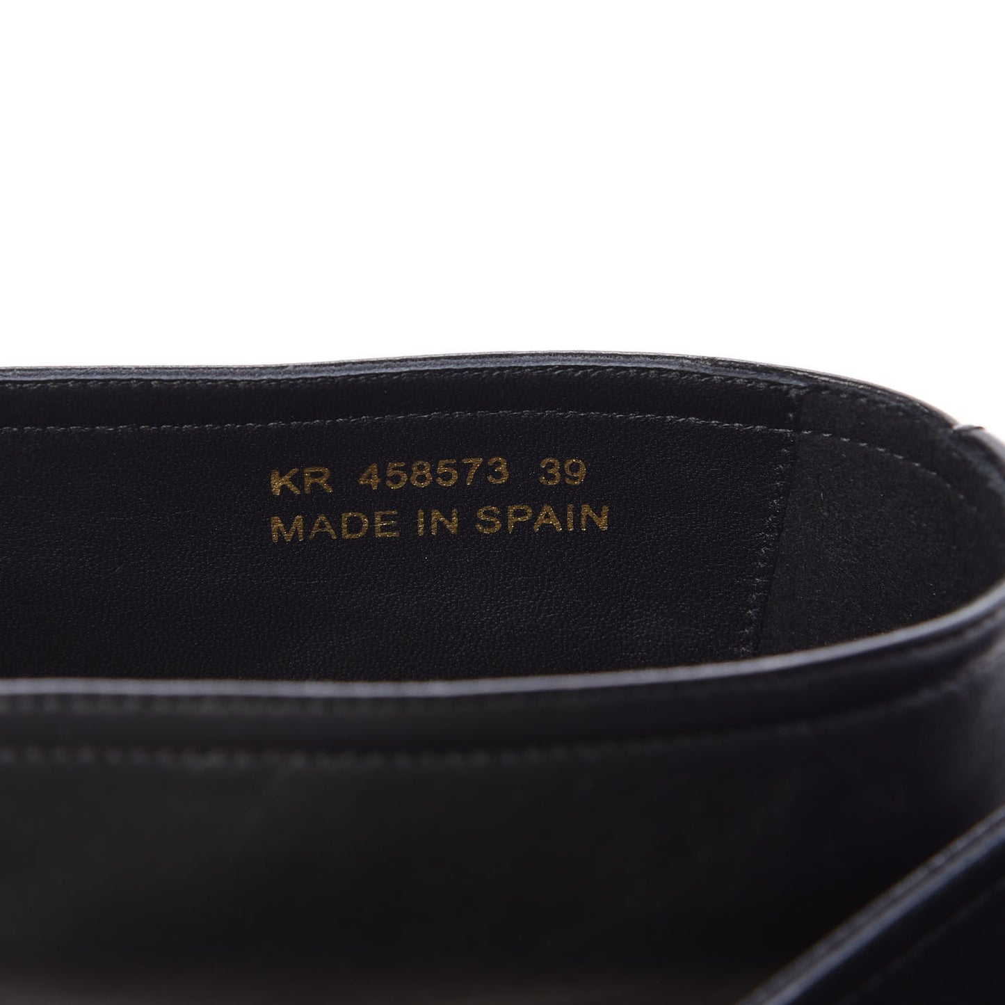 Calfskin Monogram Espadrilles 39 Black