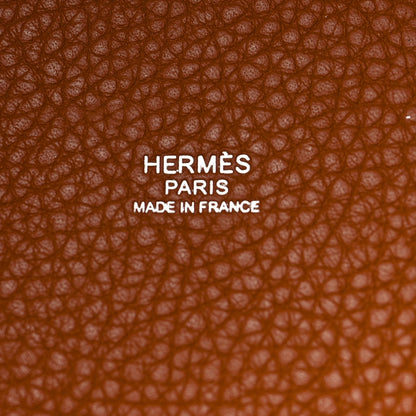 Hermes Taurillon Clemence Picotin Lock 22 MM Terre Battue 6 of 8