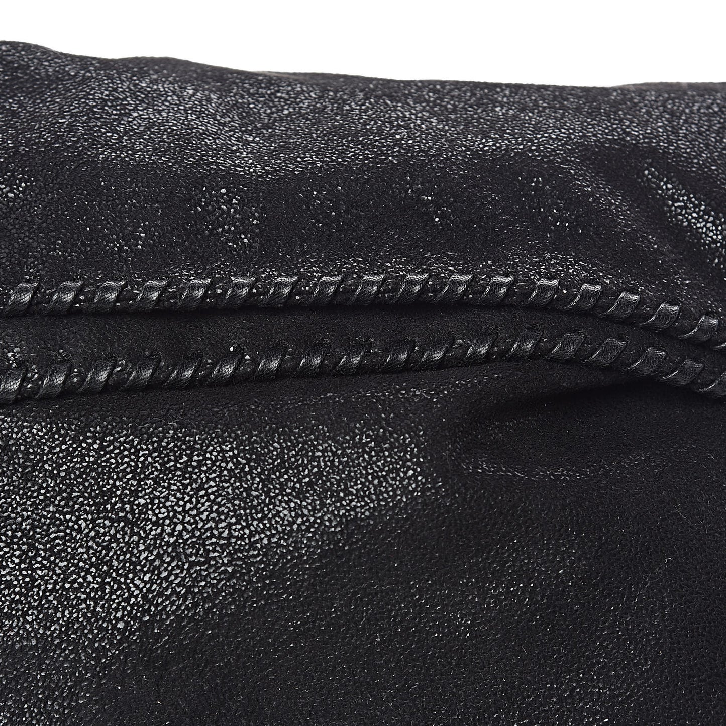 Shaggy Deer Small Falabella Tote Black