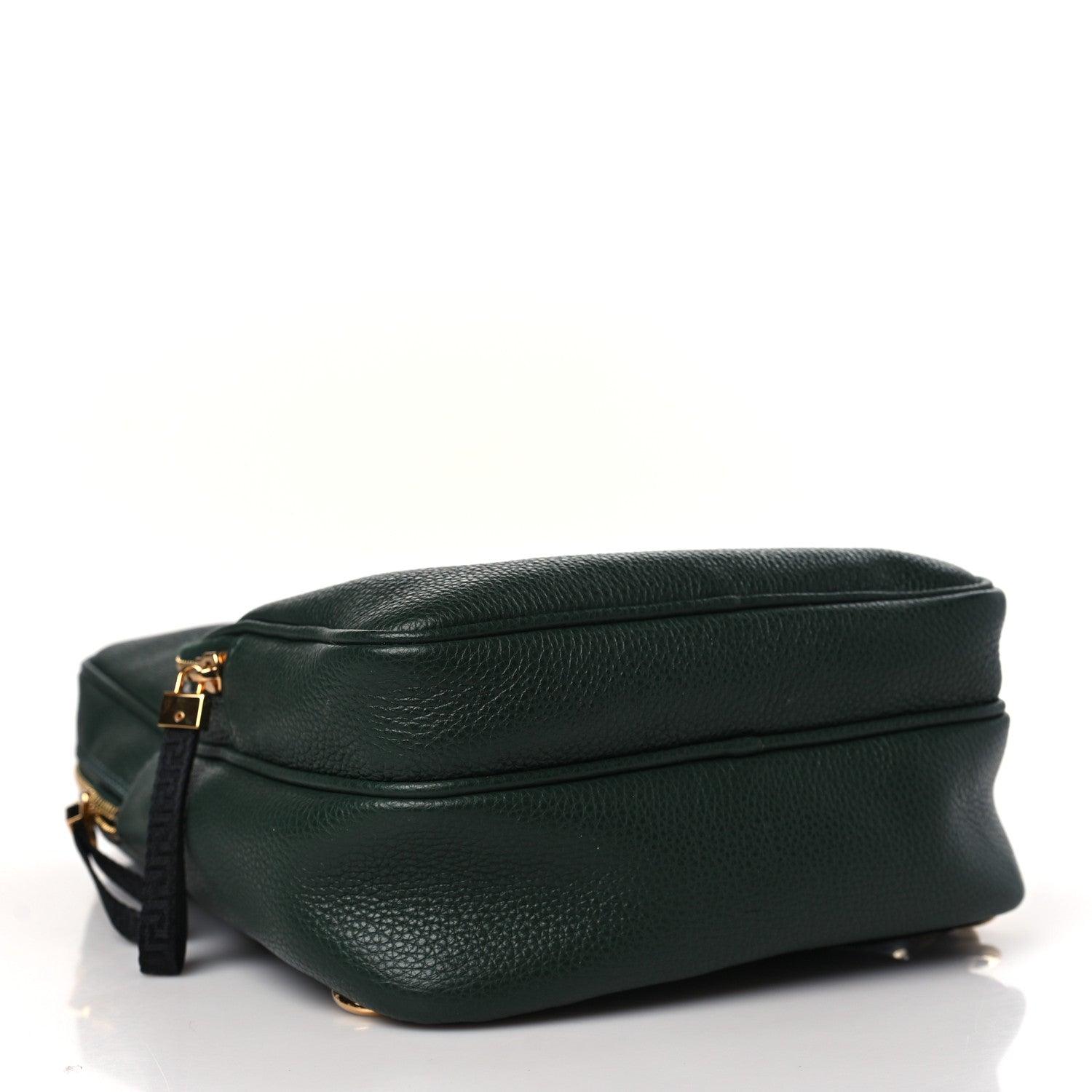 Versace Calfskin Sling Bag Dark Green 3 of 7