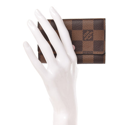 Louis Vuitton Damier Ebene Multicles 6 Key Holder Rose Ballerine 2 of 7