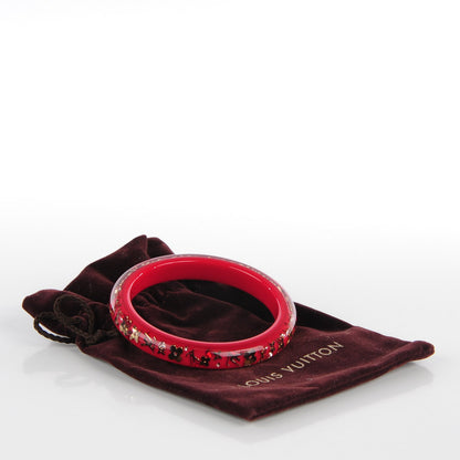 Louis Vuitton Resin Swarovski PM Inclusion Bracelet M Pomme D'Amour 5 of 5