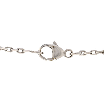 Hermes Lacquered Palladium Mini Pop H Pendant Necklace White 5 of 6