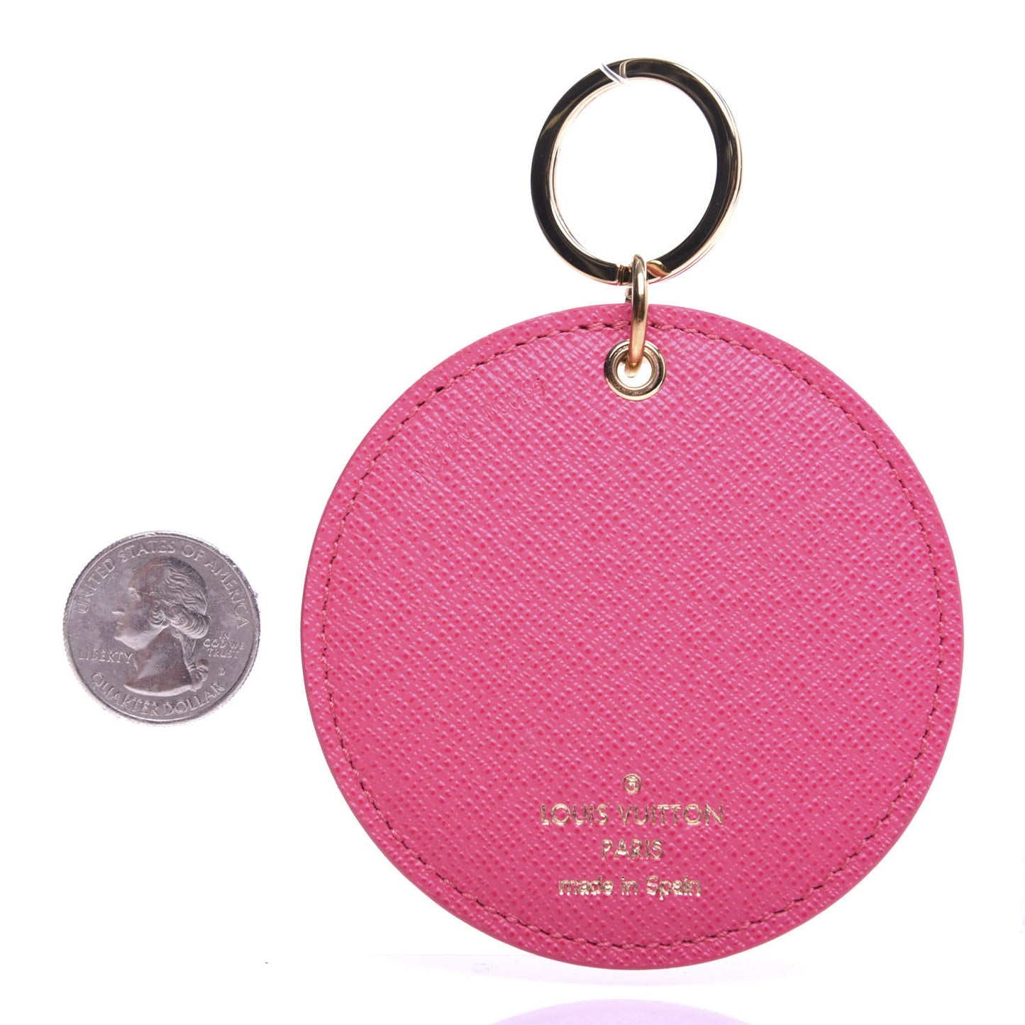 Monogram Illustre V Bag Charm Key Ring Grenade