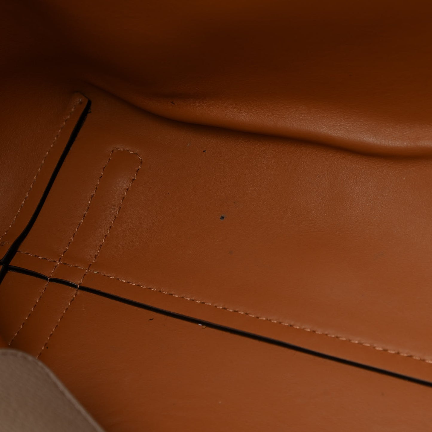 Soft Grain Calfskin Medium Belt Bag Beige Brown