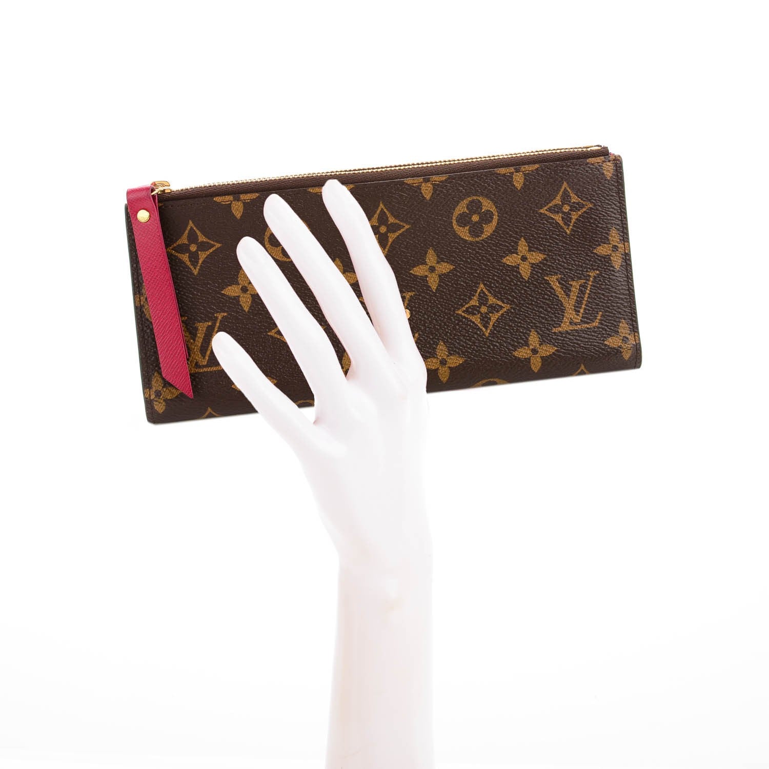 Louis Vuitton Monogram Adele Wallet Fuchsia 2 of 7