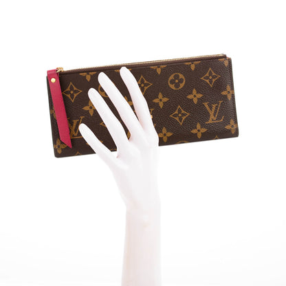Louis Vuitton Monogram Adele Wallet Fuchsia 2 of 7