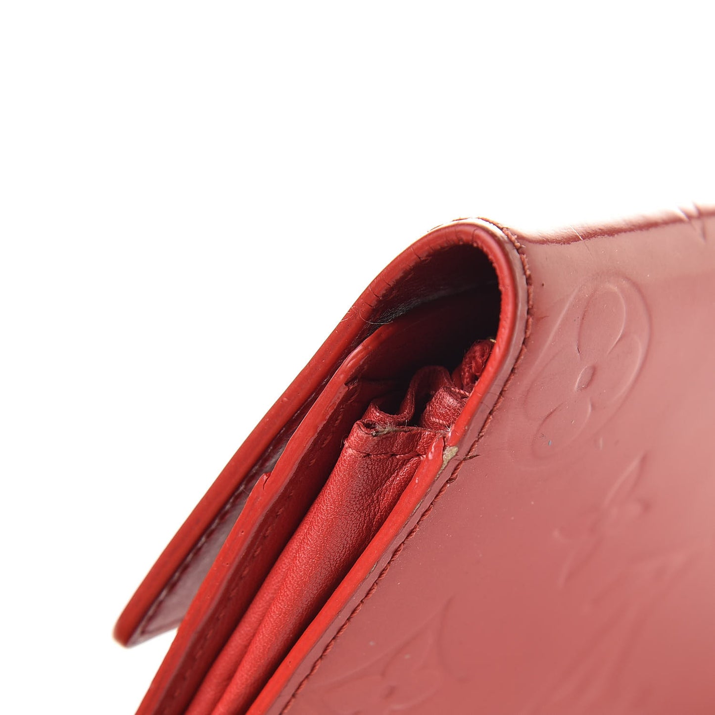 Vernis Sarah Wallet Rouge
