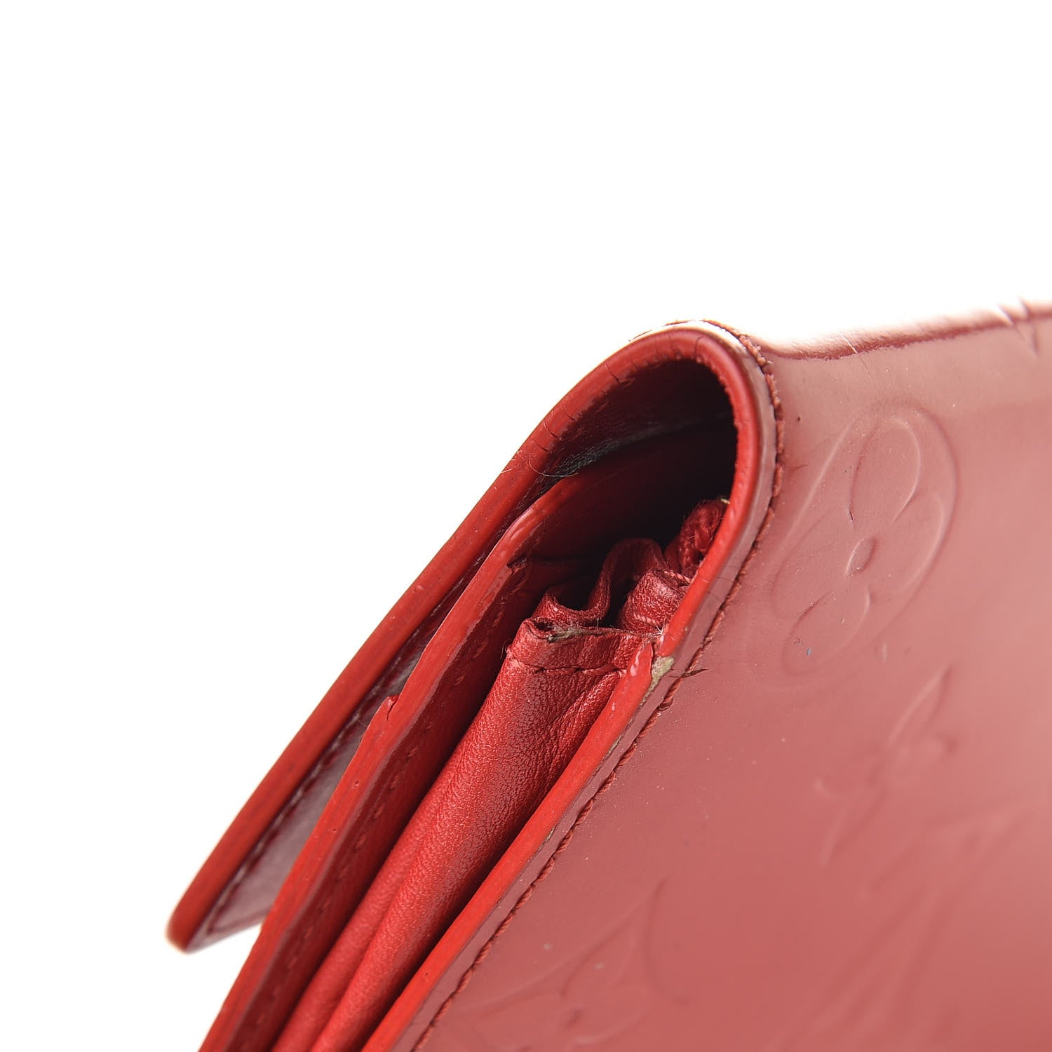 Louis Vuitton Vernis Sarah Wallet Rouge 14 of 14