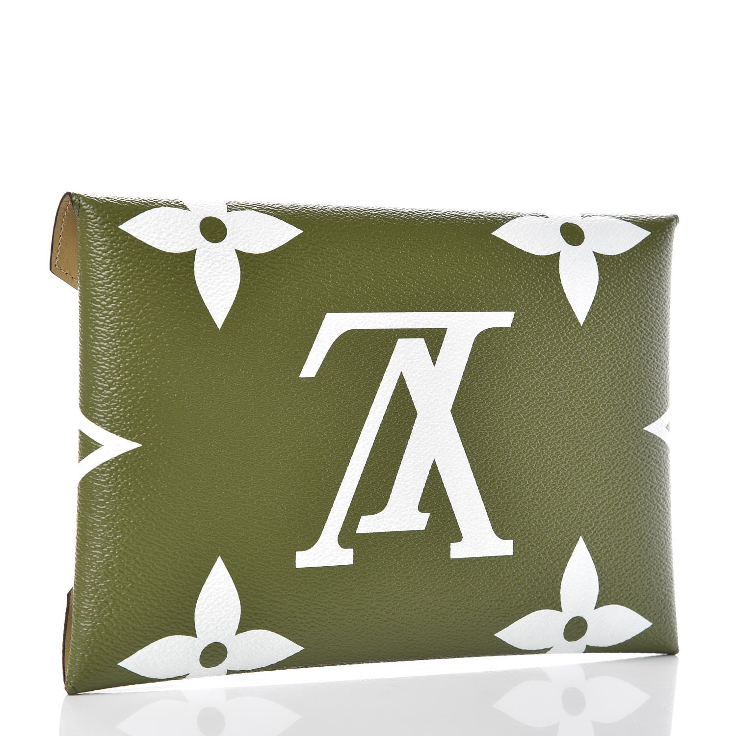 Louis Vuitton Monogram Giant Large Kirigami Pochette Kaki 3 of 6