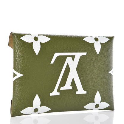 Louis Vuitton Monogram Giant Large Kirigami Pochette Kaki 3 of 6