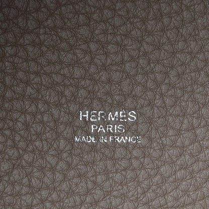 Hermes Taurillon Clemence Picotin 18 PM Gris Tourterelle 5 of 8