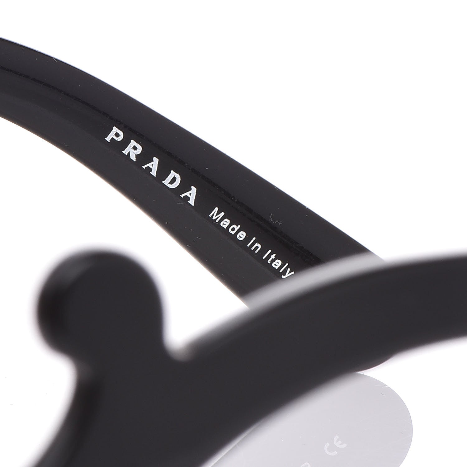 Prada Baroque Sunglasses SPR 27N Black 5 of 7