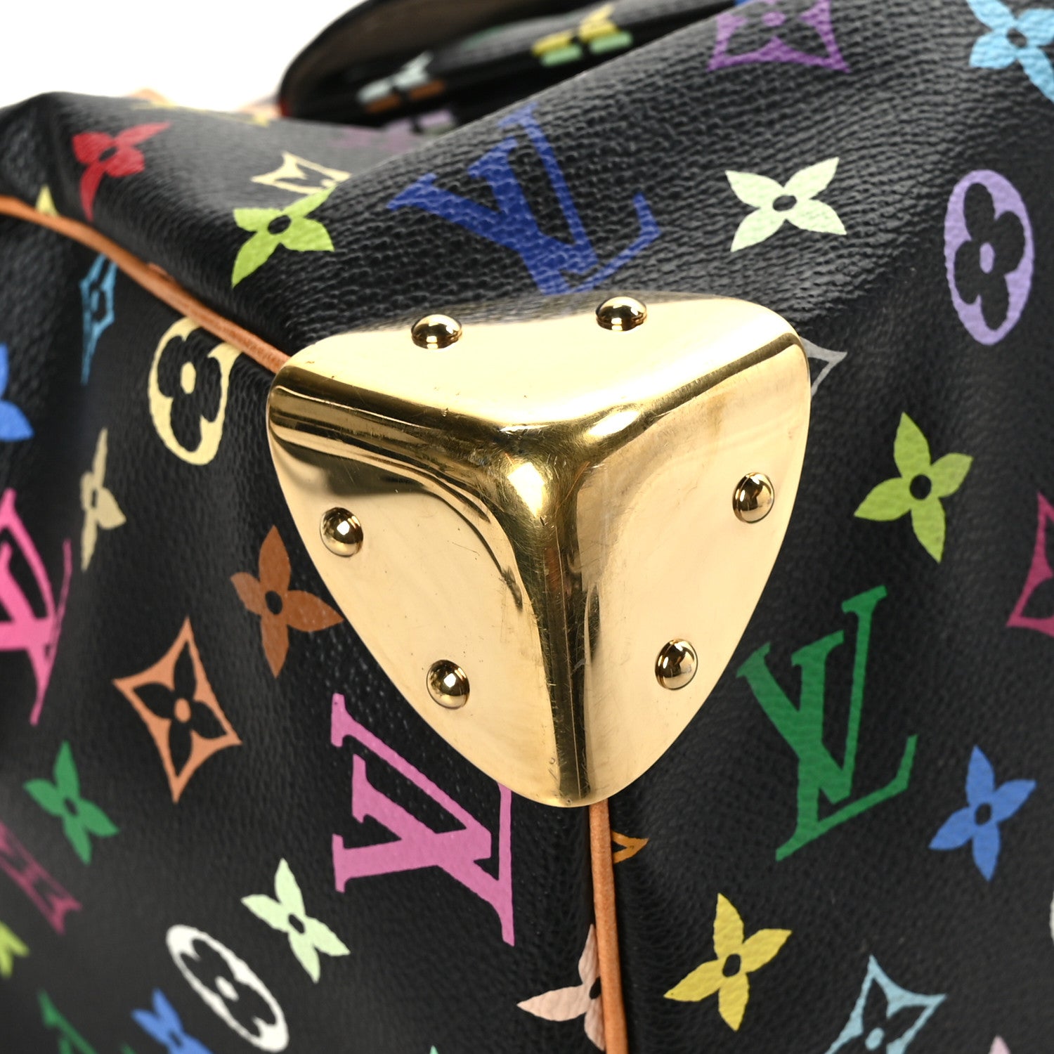 Louis Vuitton Monogram Multicolor Speedy 30 Black 7 of 8