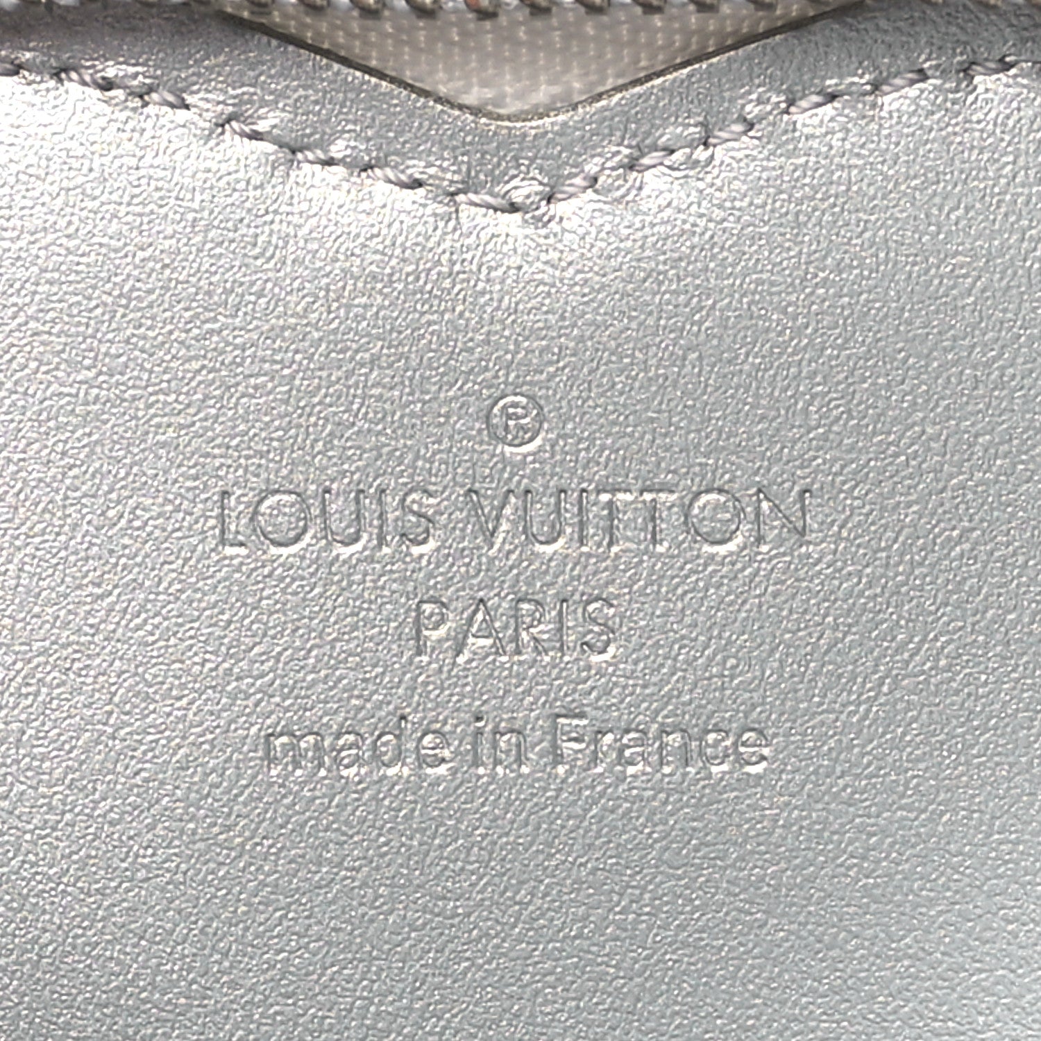 Louis Vuitton Monogram Mirror Heart Coin Purse Silver 6 of 10