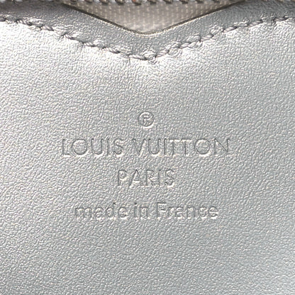 Louis Vuitton Monogram Mirror Heart Coin Purse Silver 6 of 10