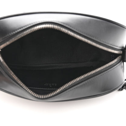 Gucci Calfskin Matelasse Monochrome Small GG Marmont Chain Shoulder Bag Black 4 of 10