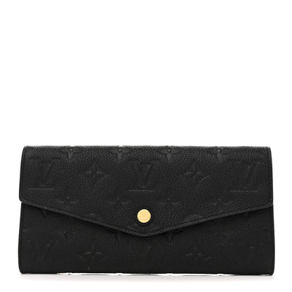 Louis Vuitton Empreinte Curieuse Wallet Black 1 of 9