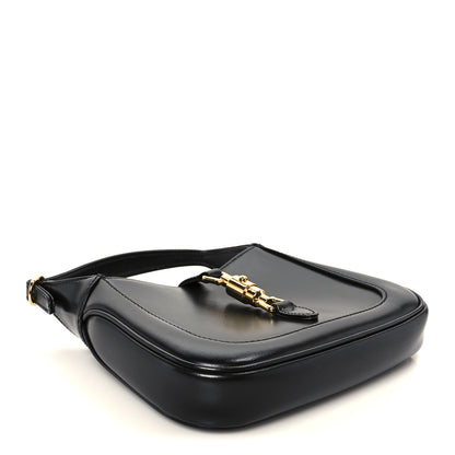 Gucci Boarded Dyana Lux Calfskin Mini Jackie 1961 Hobo Black 4 of 11