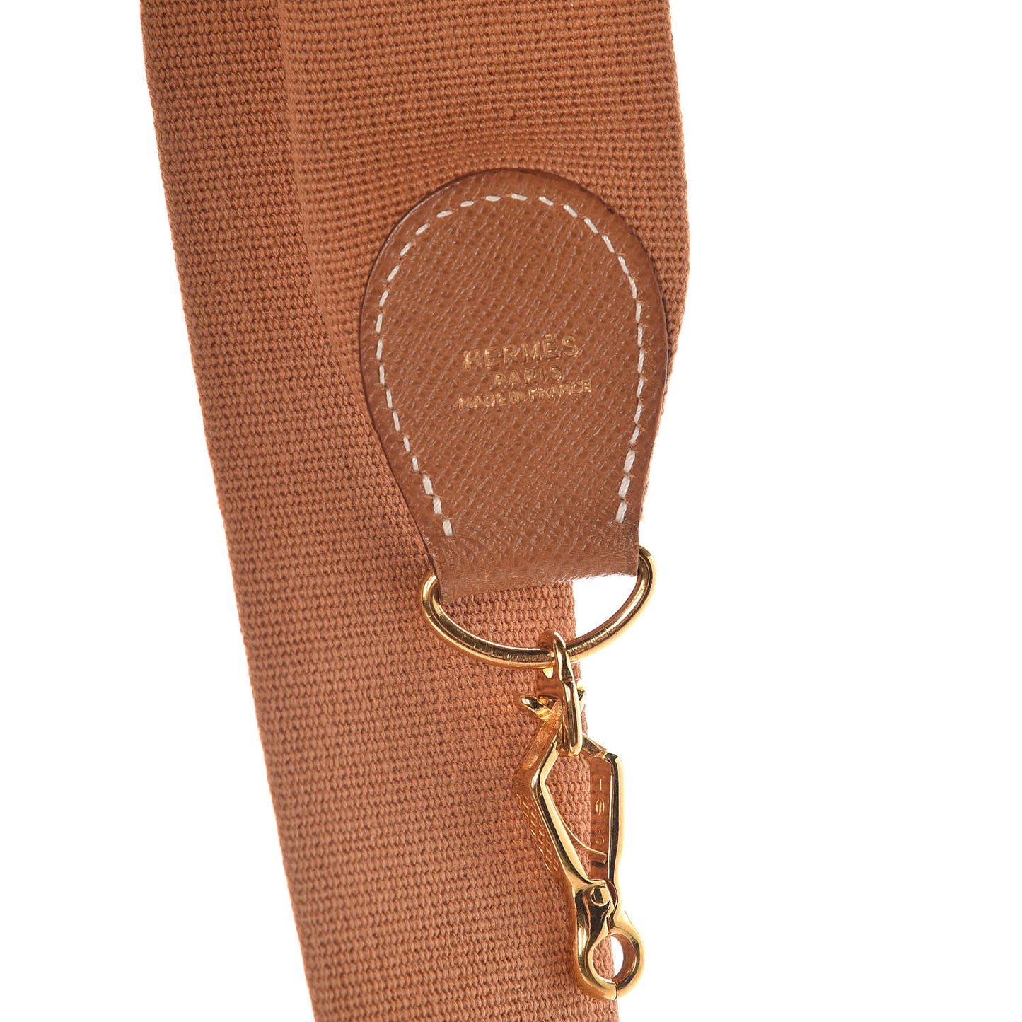 Toile Courchevel Shoulder Strap Gold