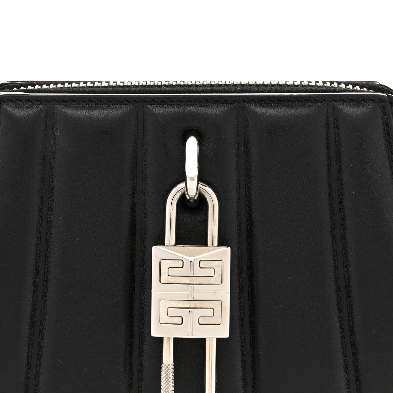 Givenchy Lambskin XS Lock Antigona Shoulder Bag Black 7 of 10