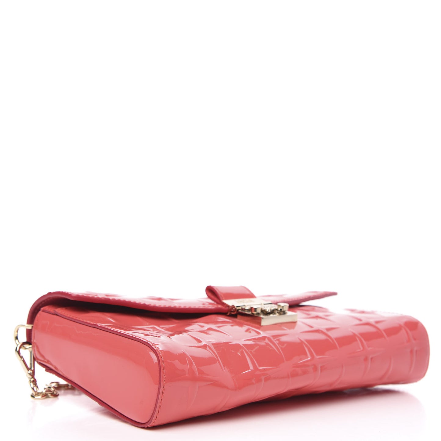 Diamond Patent Medium Millie Crossbody Bag Teaberry